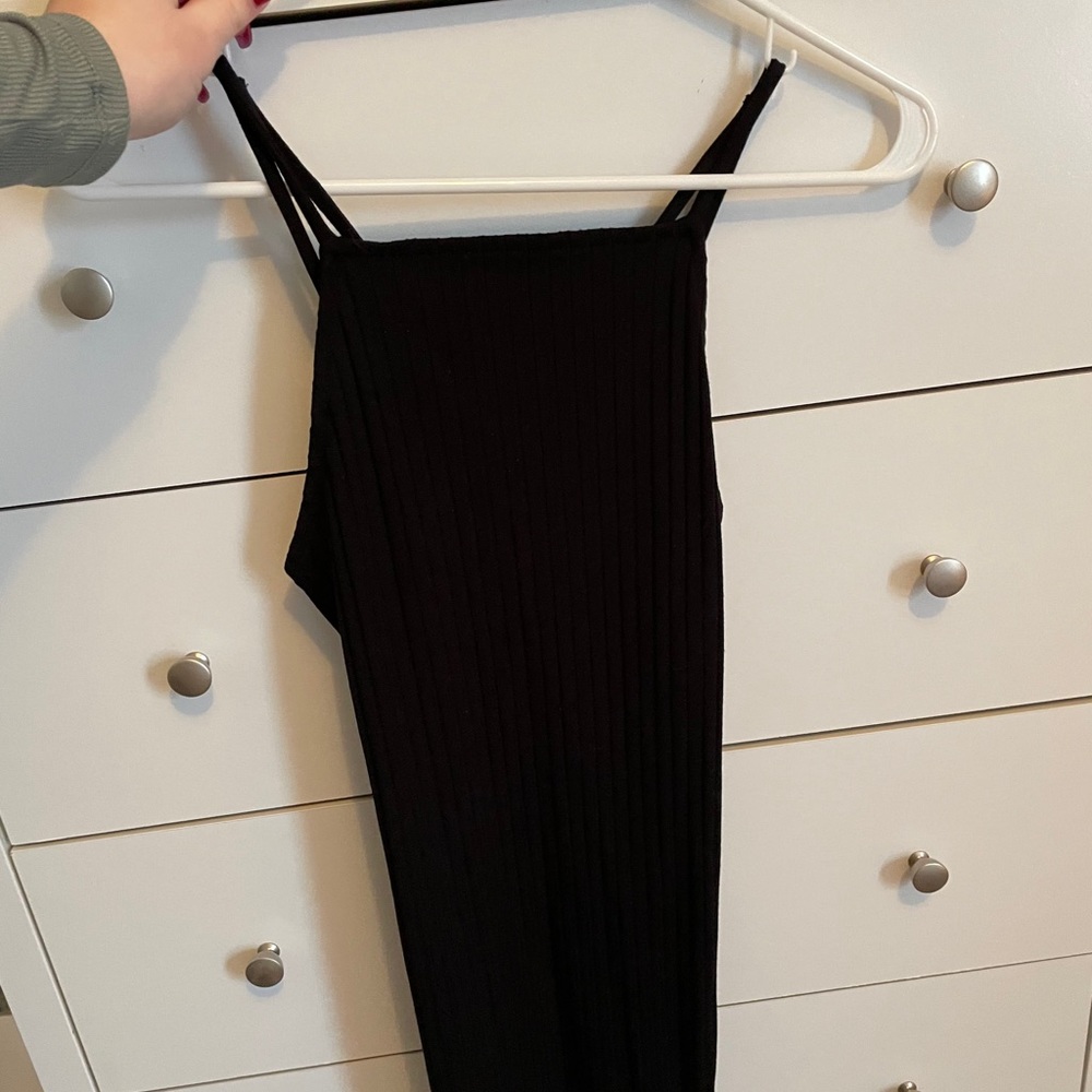 Black Tight Mini Dress